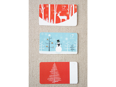 SpecialTea Holiday 2012 business cards cards christmas holiday illustrations vancouver illustrations