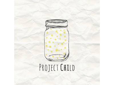 Project Child chicago child firefly jars logo typography vintage