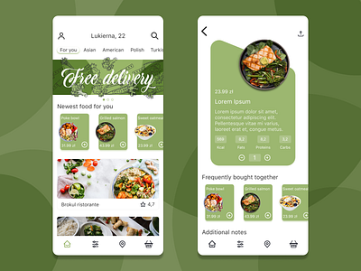 Food ordering mobile app app branding delivery food icon illustration logo mobile ordering ui ux vector