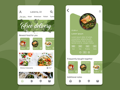 Food ordering mobile app