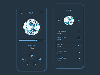 Music Neumorphism