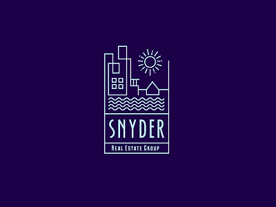 Snyder Real Estate apartments building florida houses landscape logo luxury ocean real estate