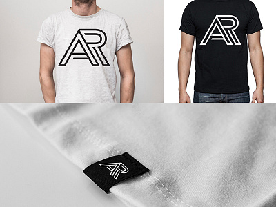 Abraham Rendon branding clothing letter logo monogram symbol tag tshirt typo
