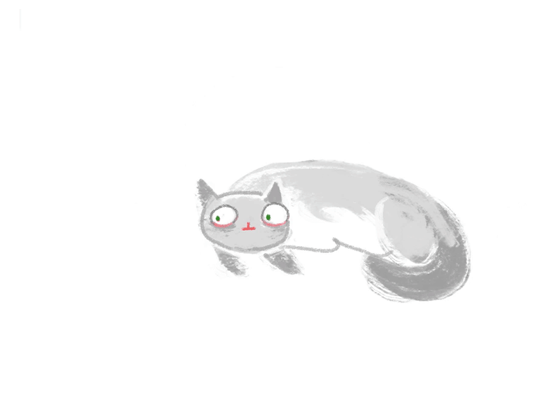 Pounce animal animated animation cat gif illustration pounce
