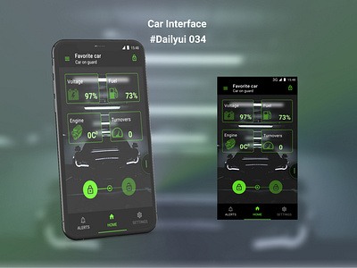 #034, Car Interface, #Dailyui 034 app car car interface daily ui 034 daily ui 34 dailyui034 dailyui34 design ux ui uxdesign