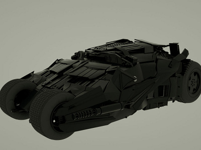 Batmobil 3D Design 3d 3danimation 3dmodelling batman batmobil cinema4d octane rendering texturing