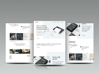 SwoonCard Website Design