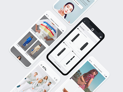 Shopify eCommerce Mobile-First Designs