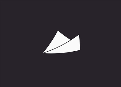 paperplane bw flatdesign graphicdesign logobranding logodesigner logomark logotype design minimalism minimalism illustration modern art modernism