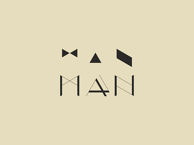 Man digitalart illustration logobranding logodesign logotype minimalism modernism