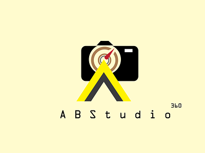 A B Studio banner design logodesign templatedesign