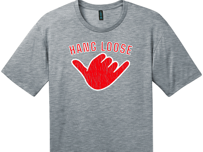 Hang Loose T Shirt Heathered Steel 1592087716 1