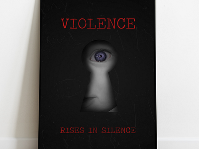 Poster - Child Abuse against graphic design in kids photoshop poster rises silence stop violence