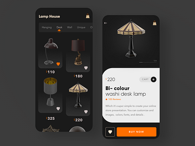 Lamp Product App