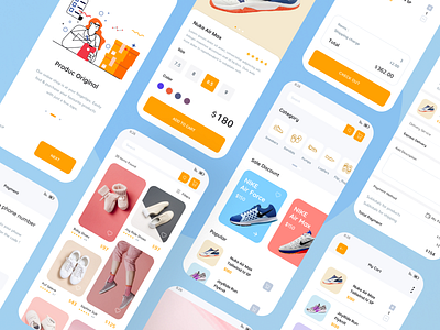 Shoes Ecommerce mobile apps.