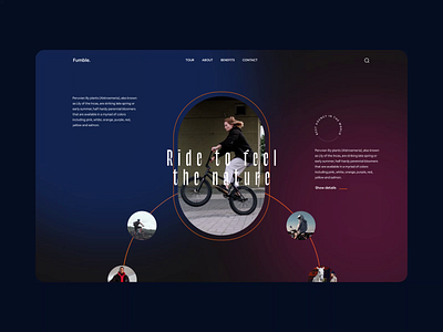 Riding Club Website Interaction animation bike racing bike riding cucling graphic design homepage landing page motion design motion graphics pixency riding riding club riding club website riding community sports ui design user interface ux design web animation website design