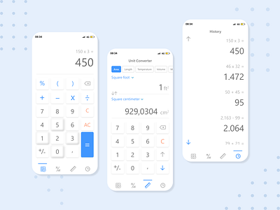 Calculator App app application apps awesome design calculator calculator app calculator ui design design challenge finance app inspiration trend trend design ui ui design ux