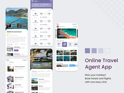 Online Travel Agent Apps app application awesome design design destination flight flight booking holiday hotel hotel app hotel logo inspiration online travel agent travel agent travel app trend trendy design ui ui design