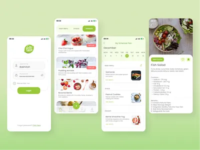 Hello Fresh Apps - Redesign app application awesome design design diet healthy healthy app healthy food app hello fresh inspiration redesign trendy ui ui design user friendly user interface