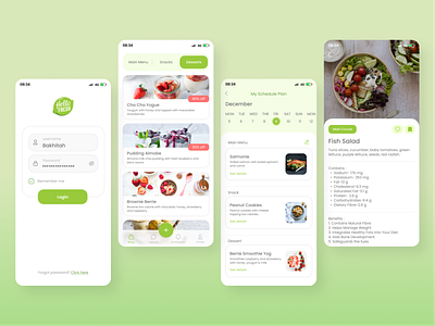 Hello Fresh Apps - Redesign app application awesome design design diet healthy healthy app healthy food app hello fresh inspiration redesign trendy ui ui design user friendly user interface