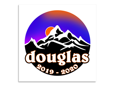 Douglas High School Logos art branding design icon illustration illustrator logo typography vector web
