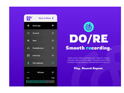 Settings for a Music App dailyui dailyuichallenge design figma settings settings ui ui webdesign