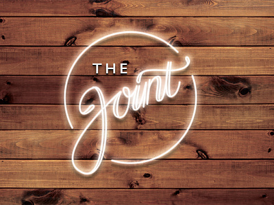 The Joint - Signage logo neon script