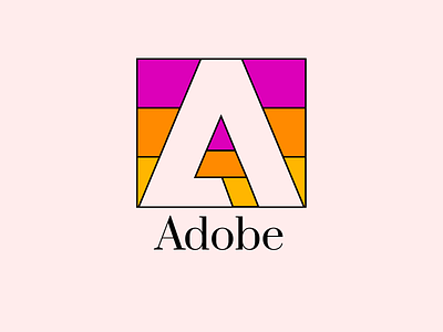 Weekly Warmup (69): Retro Logo adobe adobe logo adobe xd logo logo design retro design retro logo retrowave