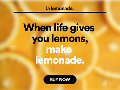 Weekly Warmup (75): Design for Lemonade Stand branding design juice lemonade lemonade store lemons store typography weekly warm-up