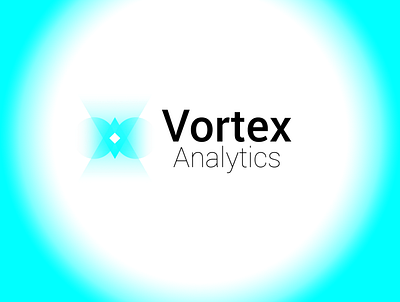 Vortex Analytics branding core design logo logocore