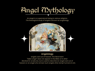 Angel Mytology art collage collageart design graphic design poster poster a day poster art poster design typography