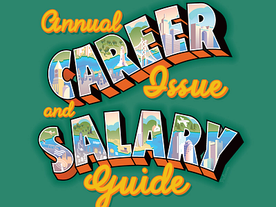 Career Issue typography