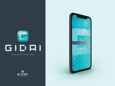 Branding Gidai: The Social Calendar | Mobile App Design adobe xd branding calendar figma identity logo mobile app ui ux uxui visual design