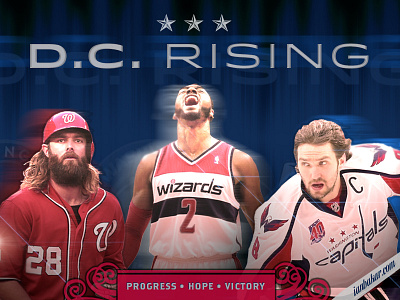 D.C. Rising capitals dc mlb nationals nba nhl sports washington wizards