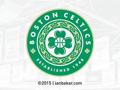 Rebranding the Boston Celtics - Primary basketball boston celtics logo nba sports