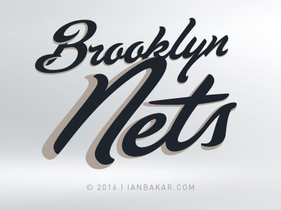 Scripts basketball brooklyn logo nba nets sports