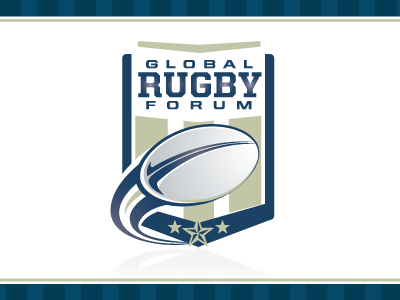 The GRF conference forum logo rugby