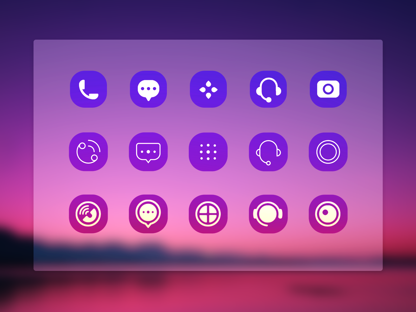 Icons Variations by Valery on Dribbble