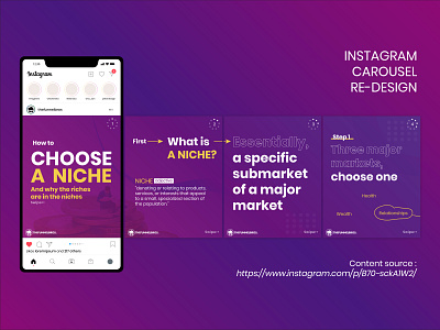 Instagram Carousel Design brand branding business carousel content content design graphic design instagram design logo marketing social media social media design