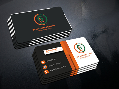 Corporate Business Card 3.0 adobe photoshop business card design business cards businesscard corporate creative double sided graphicdesign marketing print ready