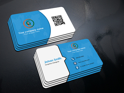 Corporate Business Card 4.0 adobe photoshop business card design business cards businesscard corporate creative double sided graphicdesign marketing print ready