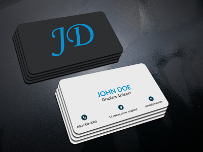 Modern Business Card 2.0 adobe photoshop branding business card design business cards businesscard corporate creative double sided graphicdesign marketing modern print ready