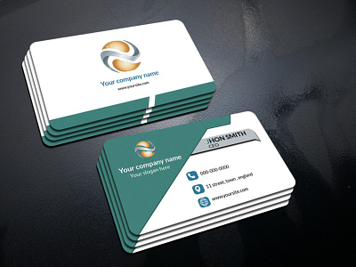 MODERN BUSINESS CARD 1.0 adobe photoshop business card design business cards businesscard corporate creative double sided graphicdesign marketing modern