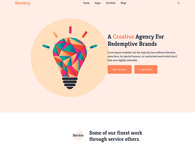 Devency PSD to HTML Website Design ecommerce design email signature email template landing page design online shop online store psd to html responsive web design web development webdesign website design wordpress design