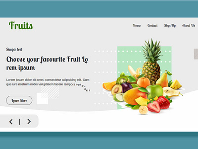 Fruits and vegetables site