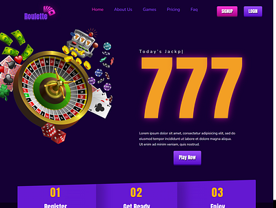 Jackpot Website Design bootstrap css design ecommerce design email signature firebase frontend development html javascript jquery jsvascript mongodb node js react js sass web web design web development