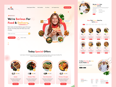 Ecommerce + Food Delivery Web Development backend development bootstrap build website business website css design ecommerce design ecommerce website express js firebase food delivery website frontend development html javascript mongodb node js react js restaurant website web design web development