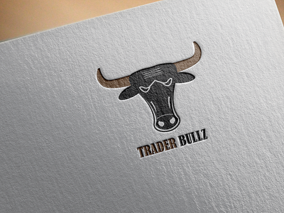 Bull logo designer for a customer .