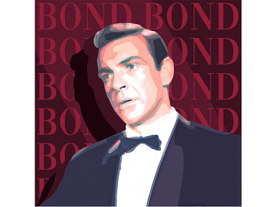 James Bond : Sean Connery 2d game adobe photoshop character design design digital art digital painting game illustration