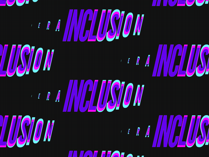 Inclusion Financiera - Kinetic Typography after effects animated type animated typography colourful crypto giveaway instagram kinetic loop motion motion design typo
